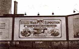 戦争博覧会広告(1918 NY) 写真は本文とは関係ありません